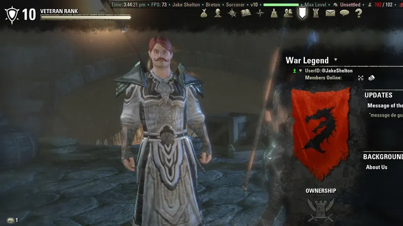 First Rang vétéran 10 Elder Scrolls Online VT10