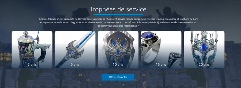 récompense ancienneté blizzard