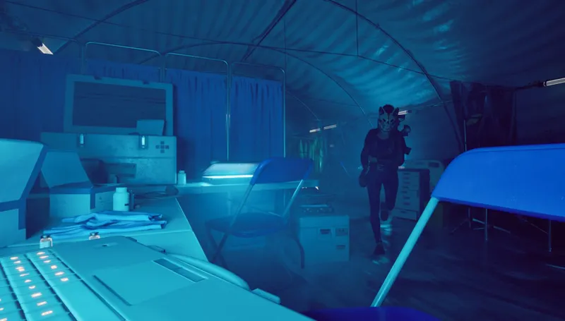 Combat officiel d’Outbreak : Shades of Horror montrant une arme puissante conservée pour une menace résistante