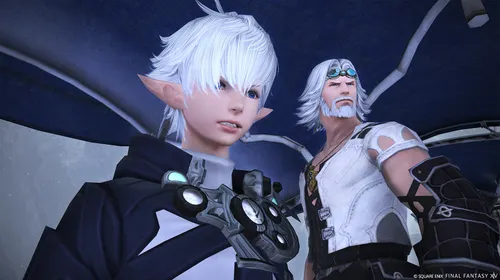 Personnage de FINAL FANTASY XIV Online dans une scène officielle haute définition, utilisé comme couverture du guide sur les meilleurs réglages PC
