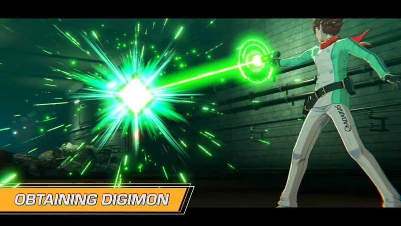 Fiche de Patamon dans Digimon Story Time Stranger avec statistiques, attribut Data et résistances avant Conversion