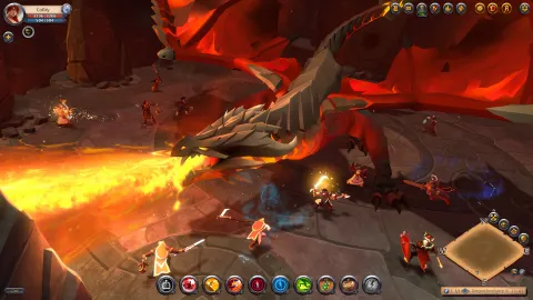 Albion Online parrainage : visuel officiel du skin de monture Steelplate Cougar