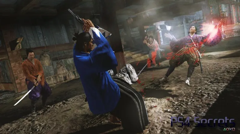 Des images de Yakuza Ishin sur ps4