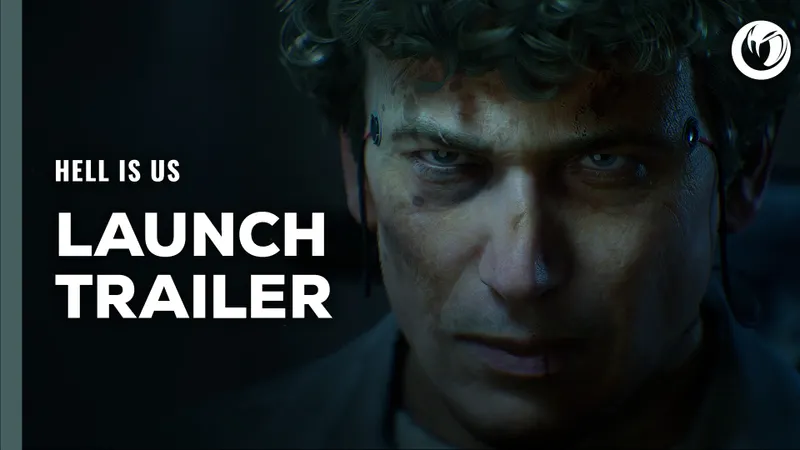 Image officielle du trailer de lancement de Hell is Us montrant Rémi blessé avant le choix des armes, glyphes et améliorations
