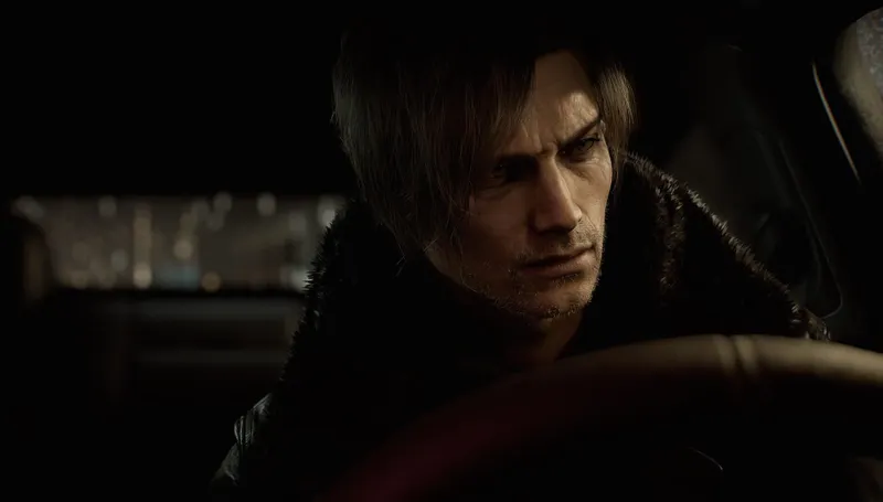 Leon Kennedy avant une section d action de Resident Evil Requiem avec gestion de l arsenal