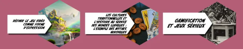 Dossier sur l'utilisation du jeu vidéo dans la formation adulte - Bannière conférence université de Lorraine