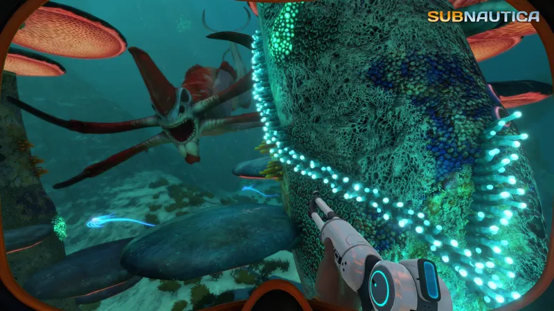 Capture officielle de Subnautica montrant le contexte de gameplay pour l'étape 3 du guide joueur