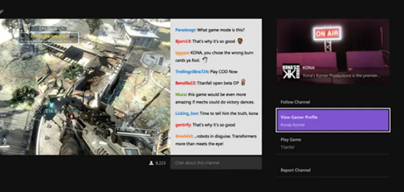 L’application Twitch est arrivée sur Xbox one pour diffuser vos jeux en direct