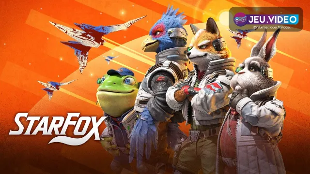Star Fox Switch 2 montre Fox McCloud, son equipe et les Arwings du remake