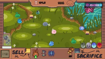 Official Slimelon cover art showing colourful slimes in the ranch