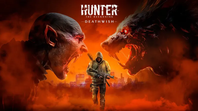Hunter The Reckoning Deathwish montre un chasseur face aux monstres de World of Darkness