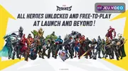 Visuel officiel Marvel Rivals publié pour l’annonce de lancement