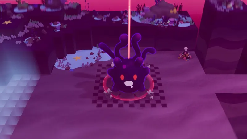Menace Blight Namako pendant une partie de NAMAKORIUM