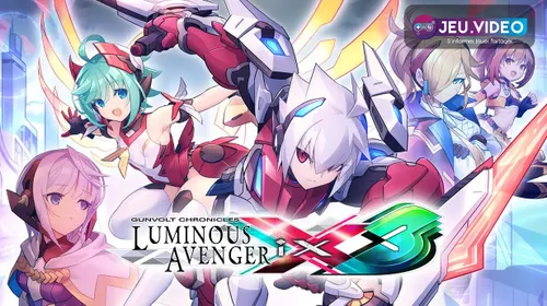 Gunvolt iX 3 annoncé avec Copen, Lola et le logo officiel du jeu