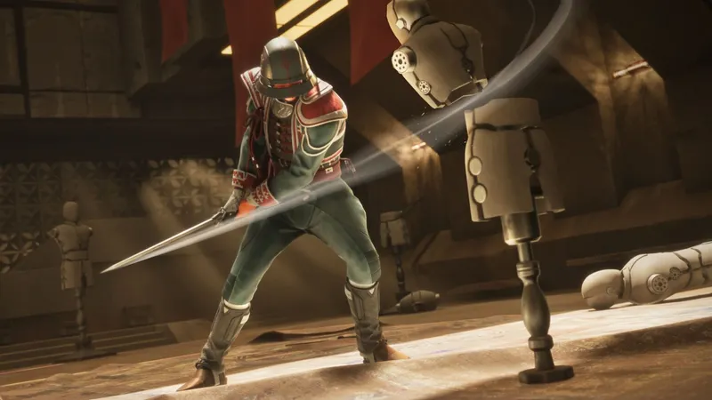 Combat rapproché dans Dune Awakening pour vérifier la sensibilité de caméra et la lecture des animations ennemies