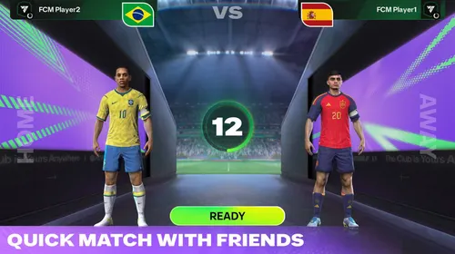 EA SPORTS FC Mobile, logo officiel du jeu de football sur mobile