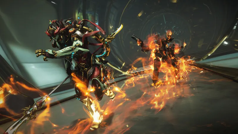 Warframe análisis: interfaz y progresión del jugador