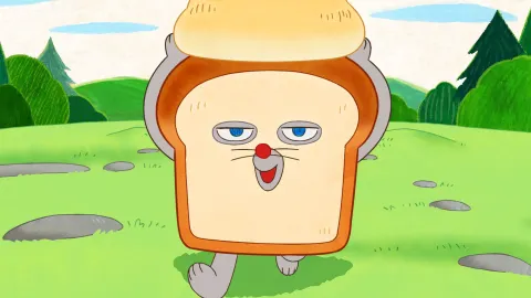Pan Dorobo anime : illustration officielle de la série au format paysage