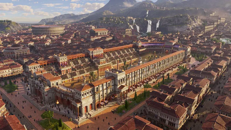 Imagen oficial de Anno 117: Pax Romana utilizada como contexto de juego para la sección 2 del artículo