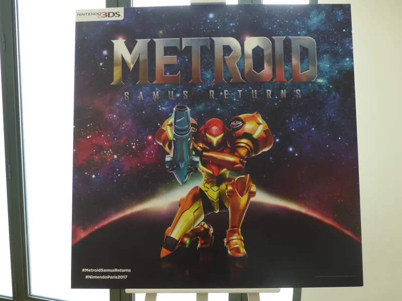 Nintendo Paris 2017 metroid