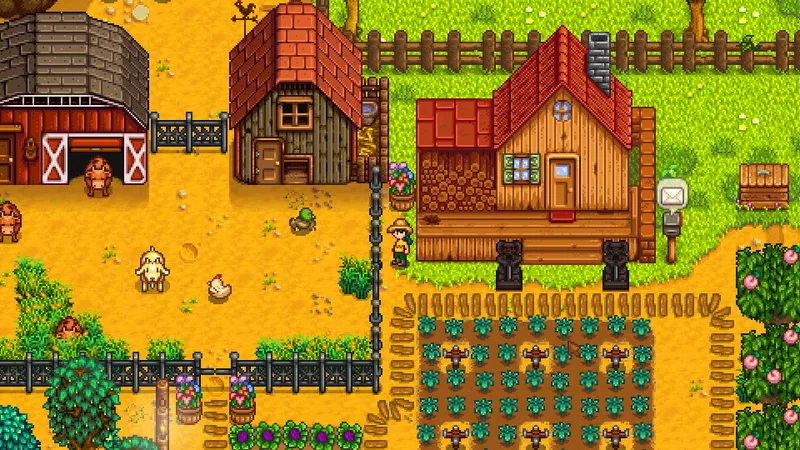 Capture officielle de meilleures cultures Stardew Valley montrant le contexte de gameplay pour l'étape 2 du guide joueur