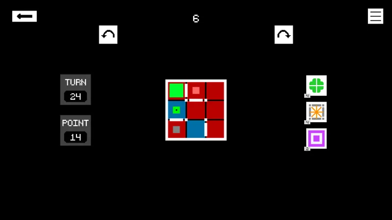 Turning Box, capture officielle de l’environnement de jeu sur PC