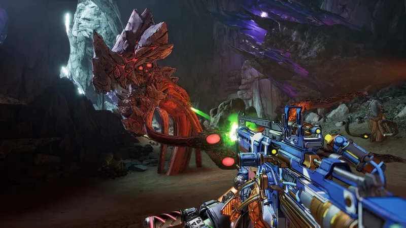 Capture officielle Steam avec un Vault Hunter de Borderlands 4 en combat