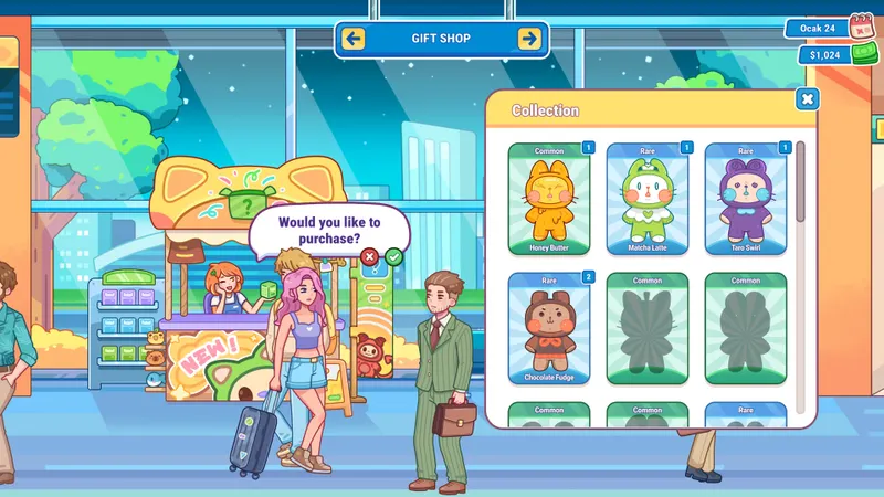 Capture officielle de l’interface de sécurité aéroportuaire dans Nothing To Declare