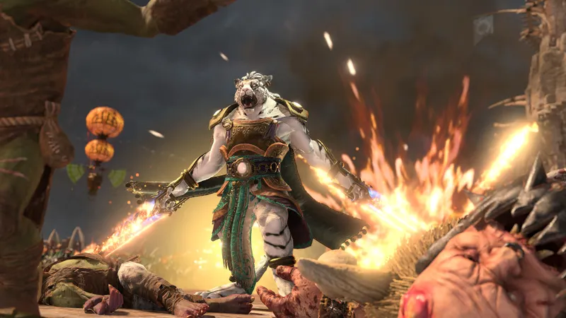Capture officielle du pack Bhashiva dans Total War WARHAMMER III