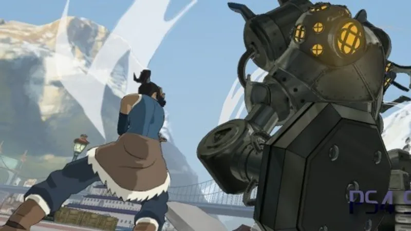 Nouveau jeux ps4 à commander : The Legend of Korra