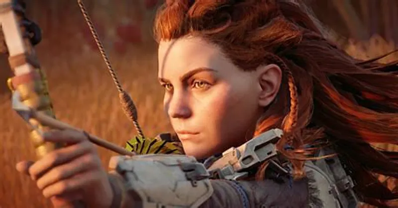 Aloy, personnage principale d'Horizon Zero Dawn