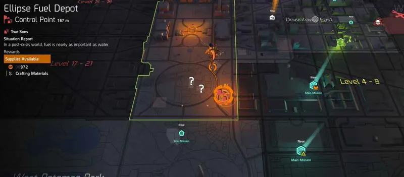 The Division 2 : Comment gagner rapidement de L'XP ? guide point de contrôle 