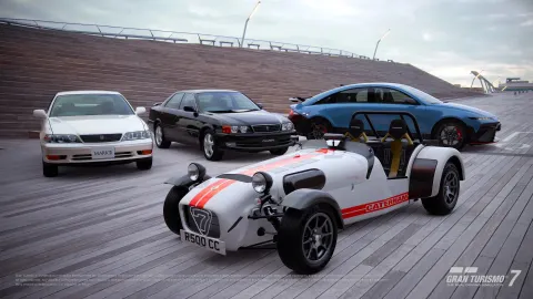 Gran Turismo 7 1.71, visuel officiel des quatre nouvelles voitures