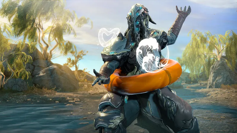 Warframe Dog Days montrant les récompenses estivales de l’événement