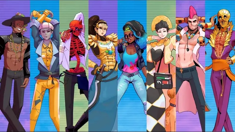 Paradise Killer Personnages