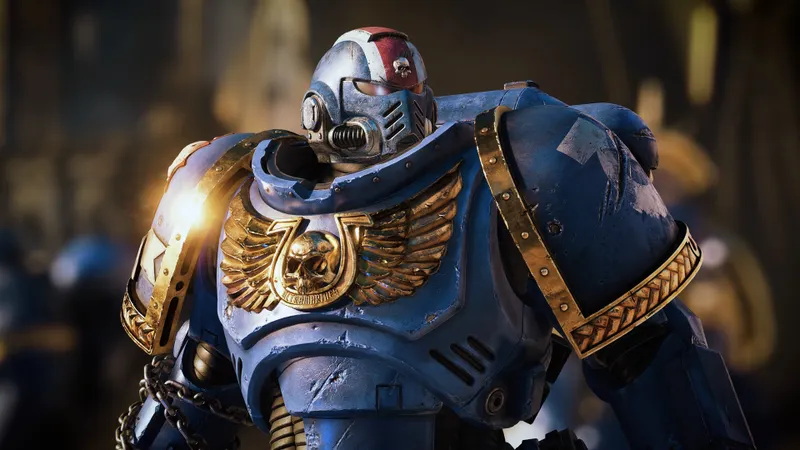 Capture officielle de Warhammer 40,000 : Space Marine 2 montrant le contexte de gameplay pour l'étape 5 du guide joueur