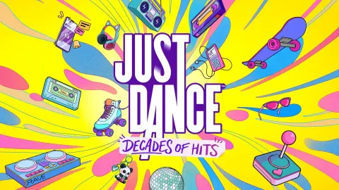 Just Dance : Decades of Hits, illustration principale de l’édition aux 35 chansons