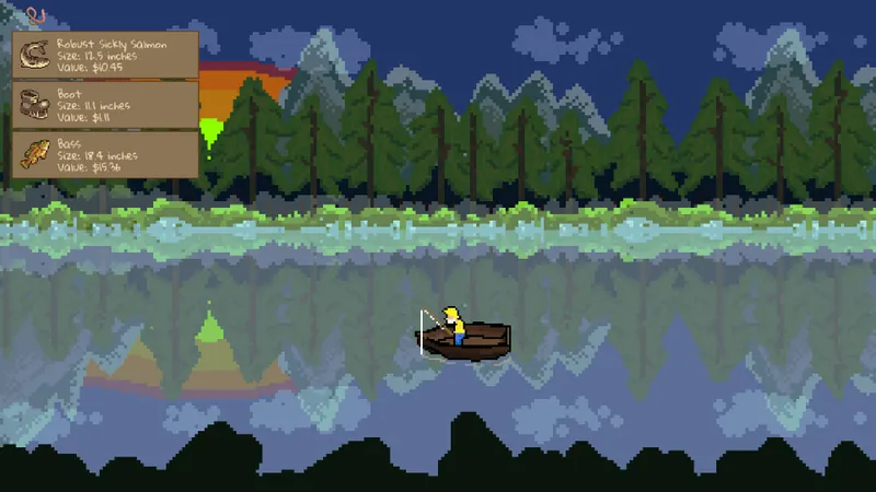 Net Gains présente un mini-jeu de capture avec des jauges