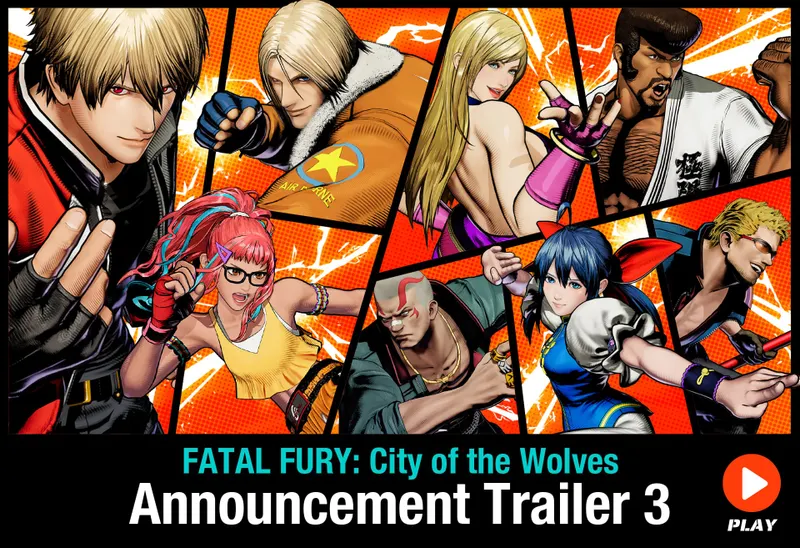 Fatal Fury Krauser sur l’affiche officielle du nouveau trailer