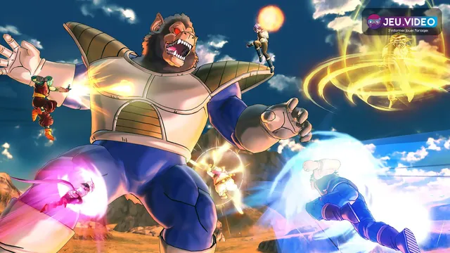 Dragon Ball Xenoverse 2 image officielle Steam avec Goku et avatar