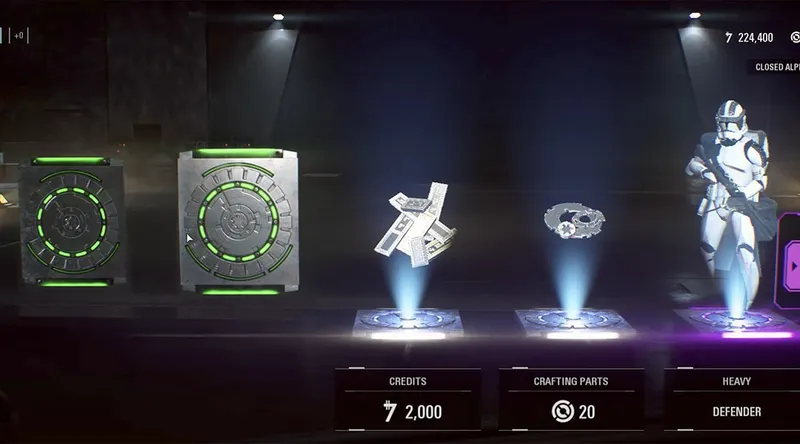 Battlefront II: lootbox