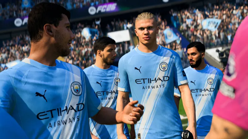 Capture officielle de EA Sports FC 26 montrant le contexte de gameplay pour l'étape 4 du guide joueur