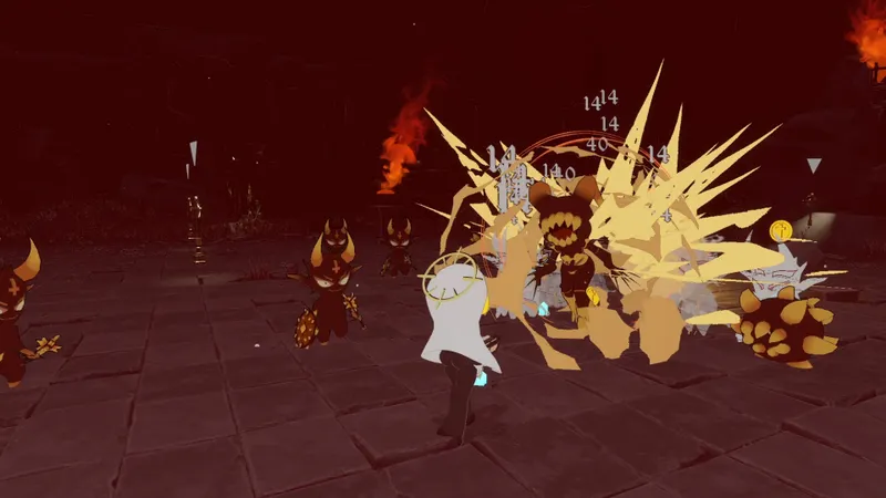Flock of the Seraphim: entorno de una captura oficial de Steam