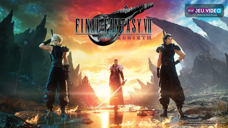 Final Fantasy VII Rebirth démo : Cloud, Tifa et Sephiroth en image officielle