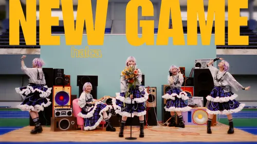 Young Ladies Don't Play Fighting Games sur Crunchyroll, visuel musical de halca