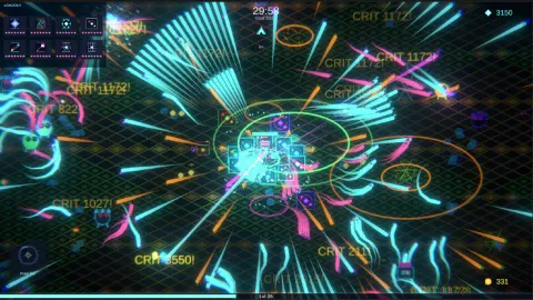 System Grid Crusher avis, visuel officiel de survie cyberpunk