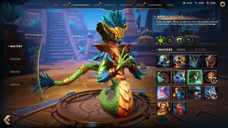 Captura de Minion Masters publicada en la galería de Steam del juego