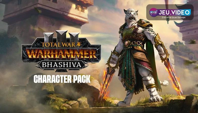 Bhashiva dans l artwork officiel du Character Pack Total War WARHAMMER III