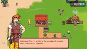 Suncraft, visuel officiel du jeu d’aventure et artisanat en pixel art