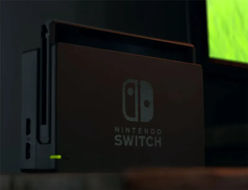 Switch sur son dock